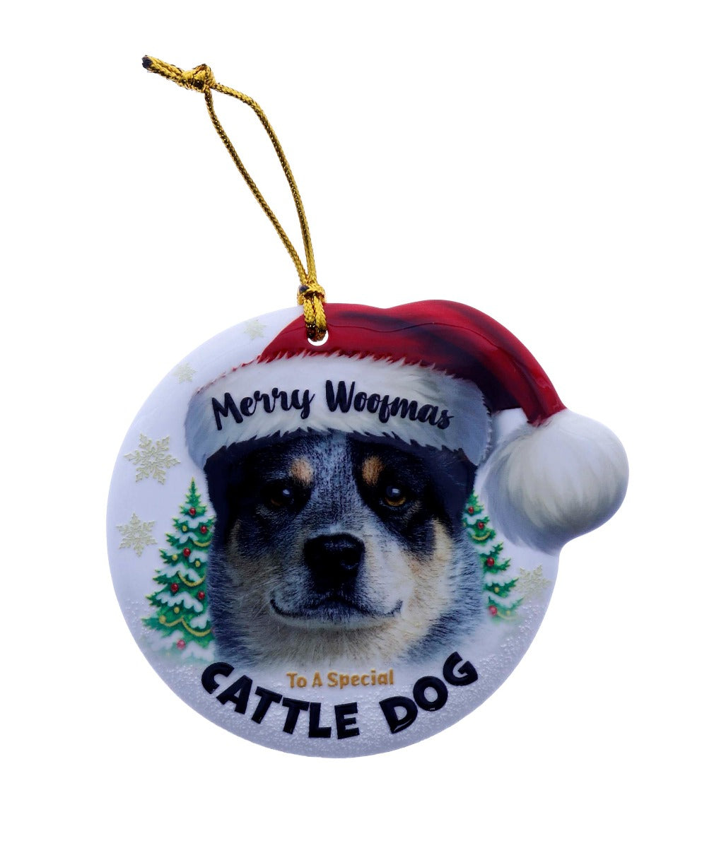 Christmas Sentiments Hanging Ceramic Pet Plaque