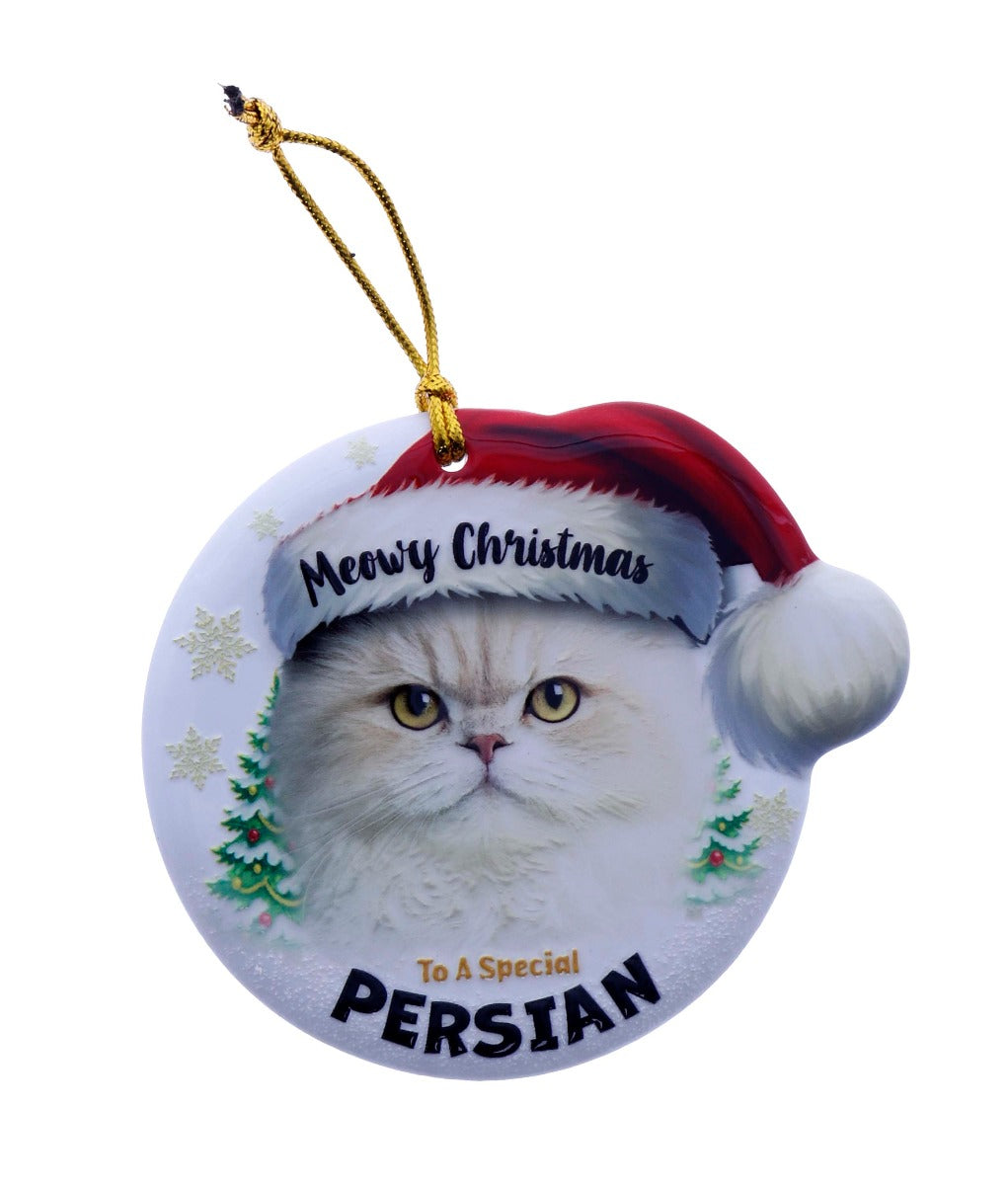 Christmas Sentiments Hanging Ceramic Pet Plaque