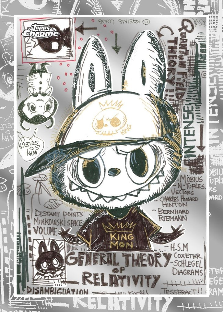 Topps Labubu Chrome 10th Anniversary 2025