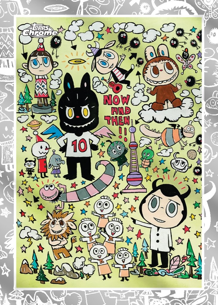 Topps Labubu Chrome 10th Anniversary 2025