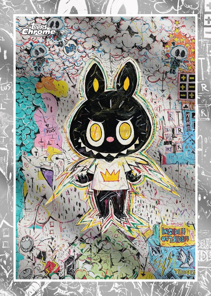 Topps Labubu Chrome 10th Anniversary 2025