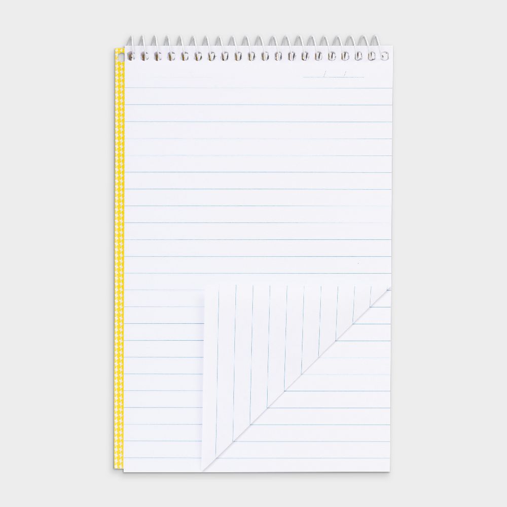 Spirax No. 563A Reporters Notebook 200 Pages Top Bound Spiral Note Pad 200x127mm