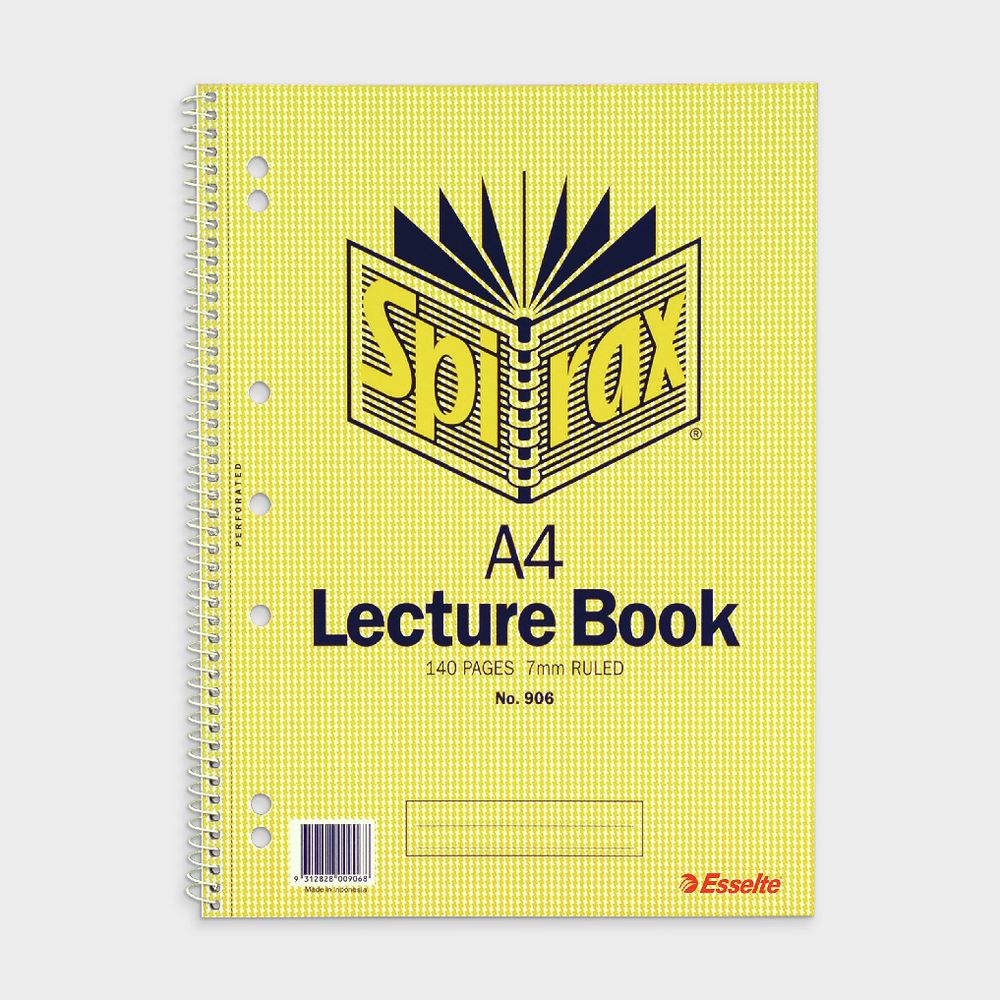 Spirax A4 Lecture Book No. 906 140 Page
