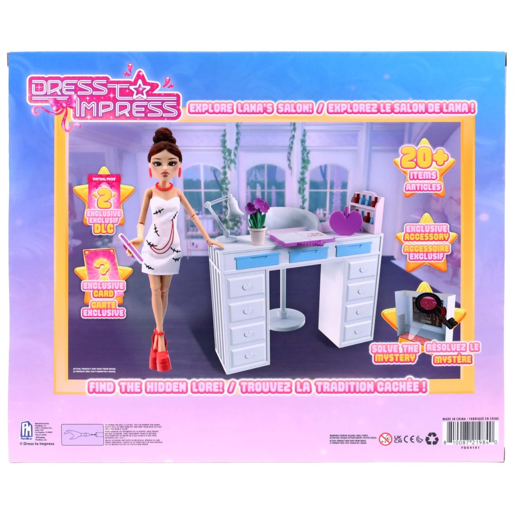 Dress to Impress - Deluxe Fashion Doll Lana Salon Set