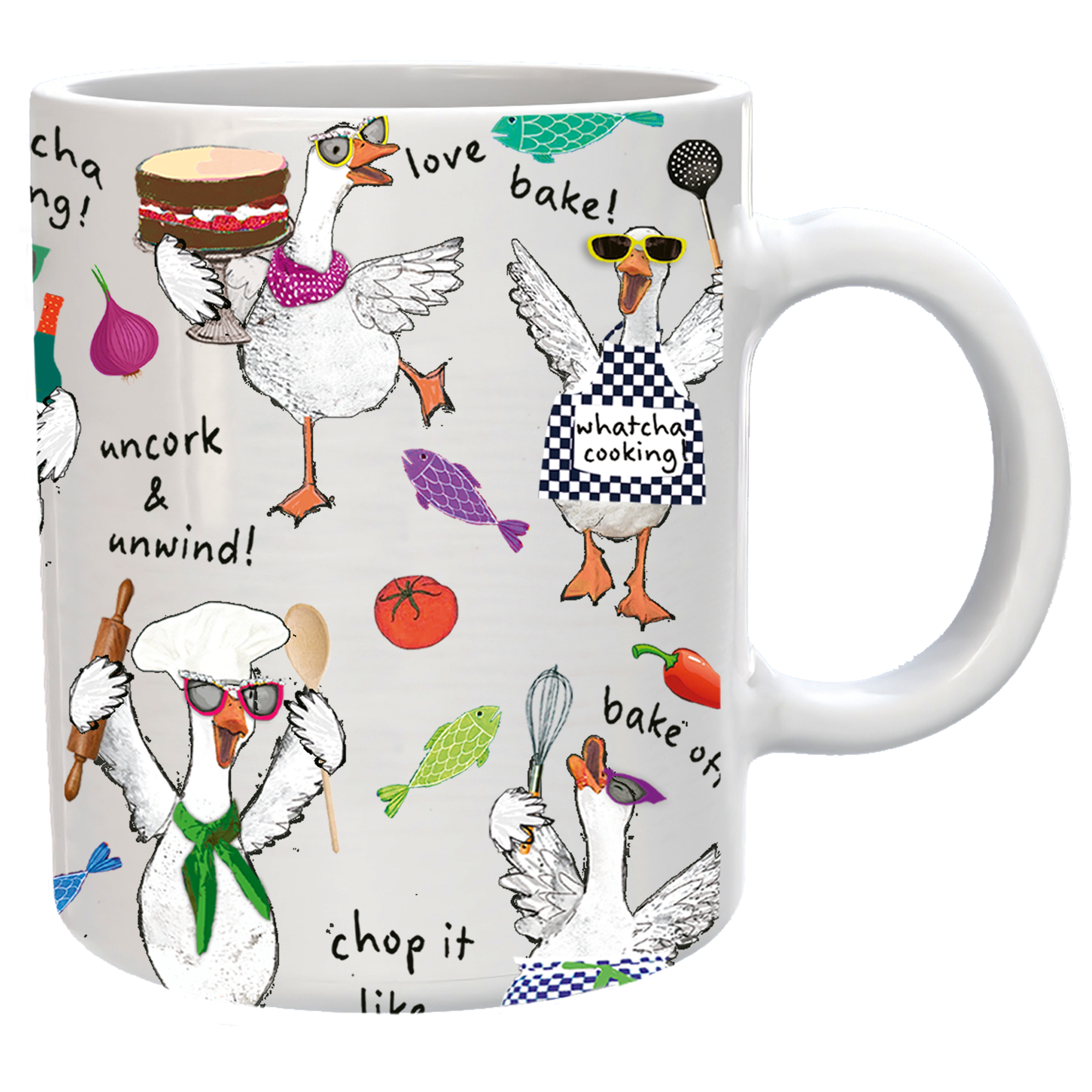 Fancy Farmhouse Ceramic Coffee/Tea Mugs