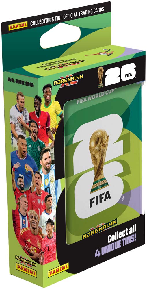 Panini FIFA World Cup Adrenalyn XL 2026 Card Pocket Tin Assorted