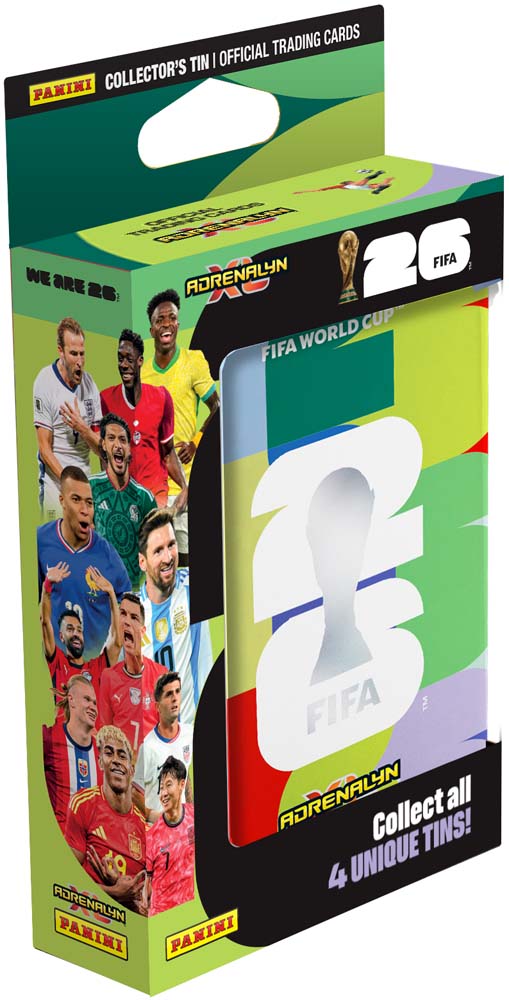 Panini FIFA World Cup Adrenalyn XL 2026 Card Pocket Tin Assorted