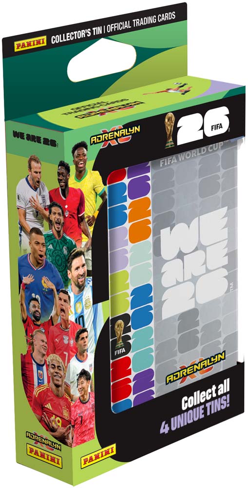 Panini FIFA World Cup Adrenalyn XL 2026 Card Pocket Tin Assorted