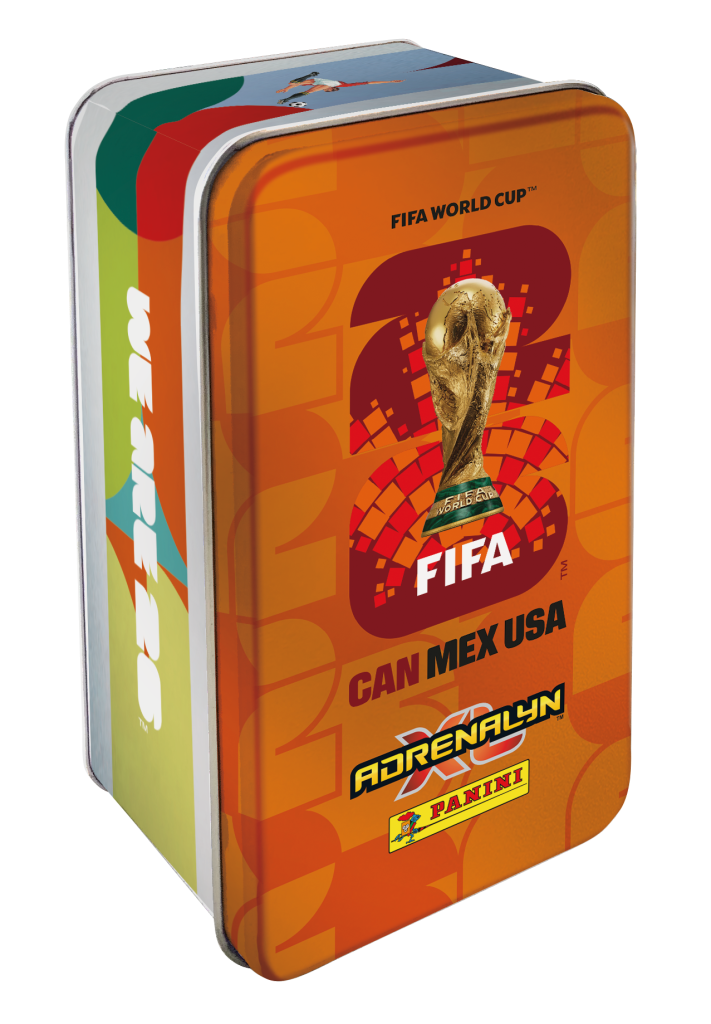 Panini FIFA World Cup Adrenalyn XL 2026 Card Classic Tin (1 Tin Only Assorted)