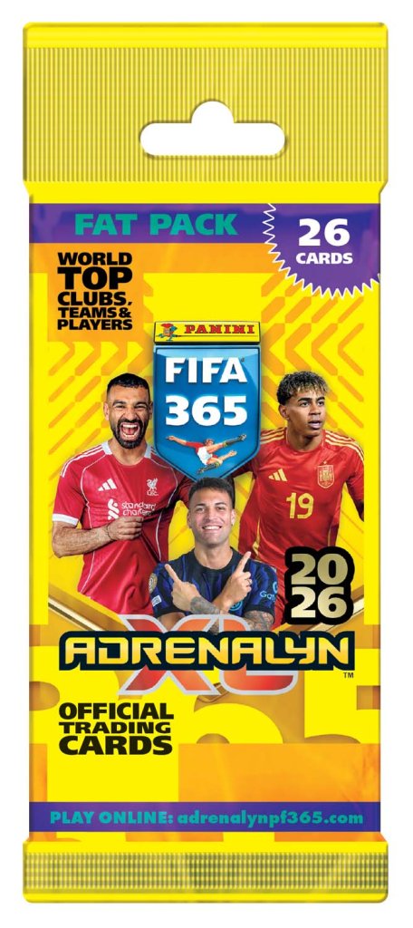 Panini FIFA 365 Adrenalyn XL 2026 Soccer - Fat Pack Single Booster