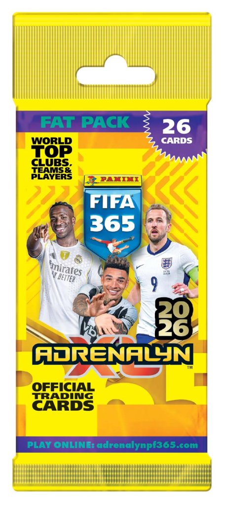 Panini FIFA 365 Adrenalyn XL 2026 Soccer - Fat Pack Single Booster