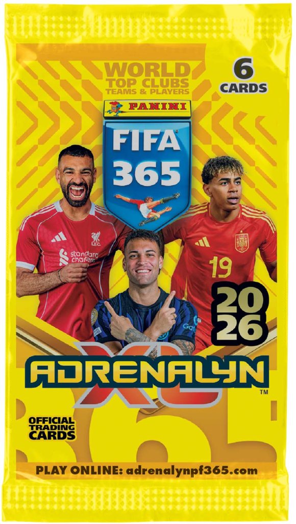 Panini FIFA 365 Adrenalyn XL 2026 Soccer - Trading Cards - (1 Booster Pack assorted)