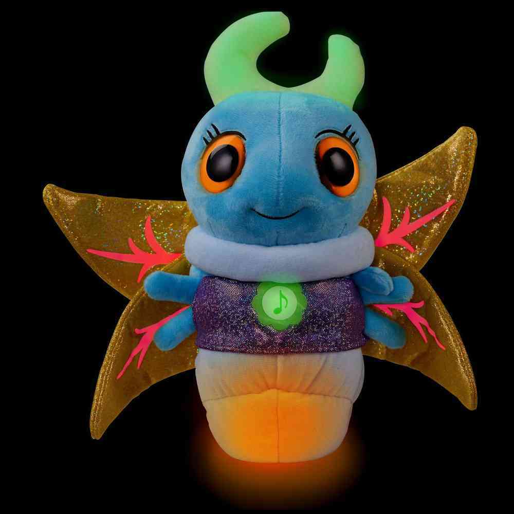 Glowies Fireflies Blue Plush with Light, Music & Sounds - Glow in the dark,