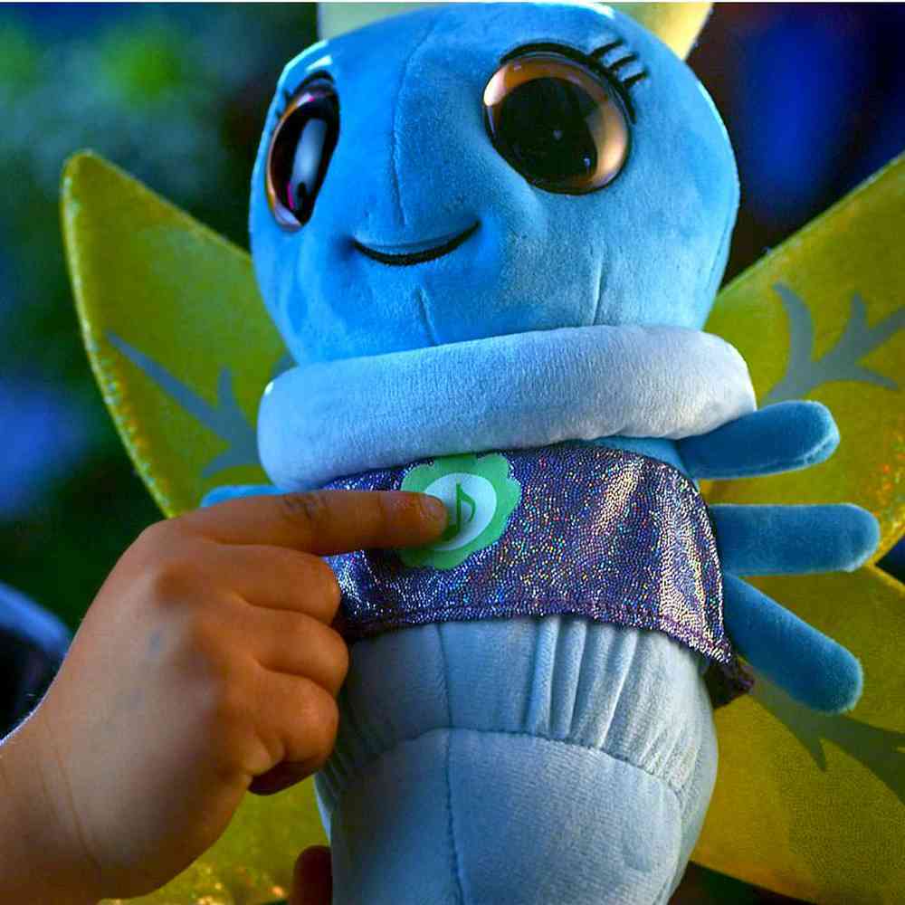 Glowies Fireflies Blue Plush with Light, Music & Sounds - Glow in the dark,