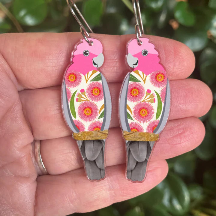 Galah Earrings by Smyle Designs