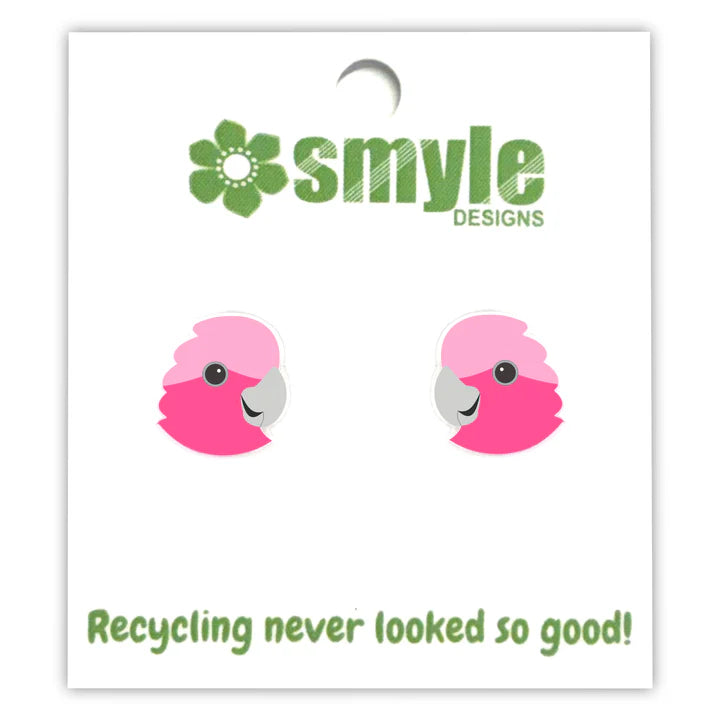 Galah Studs by Smyle Designs