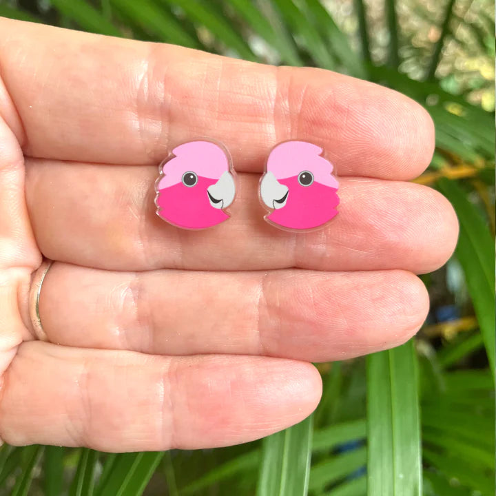 Galah Studs by Smyle Designs