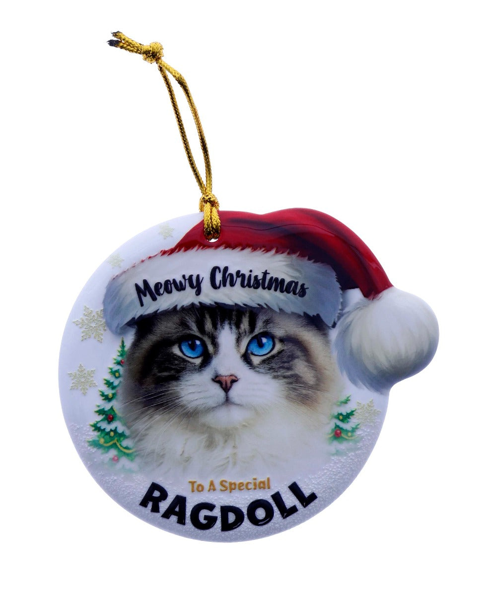 Christmas Sentiments Hanging Ceramic Pet Plaque