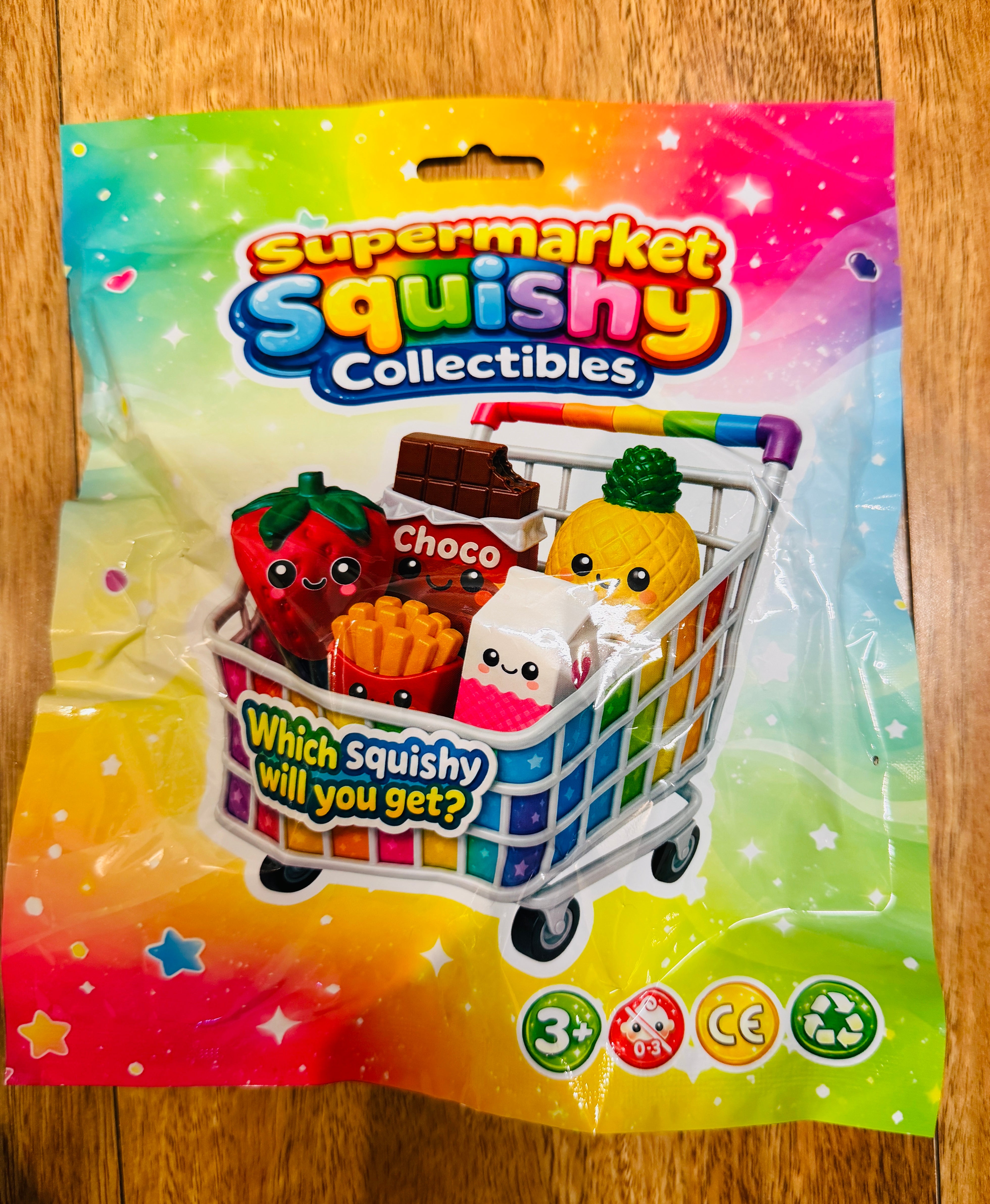 Supermarket Squishy Collectibles Random Quick Rebound Squishy Toy Sensory Toy