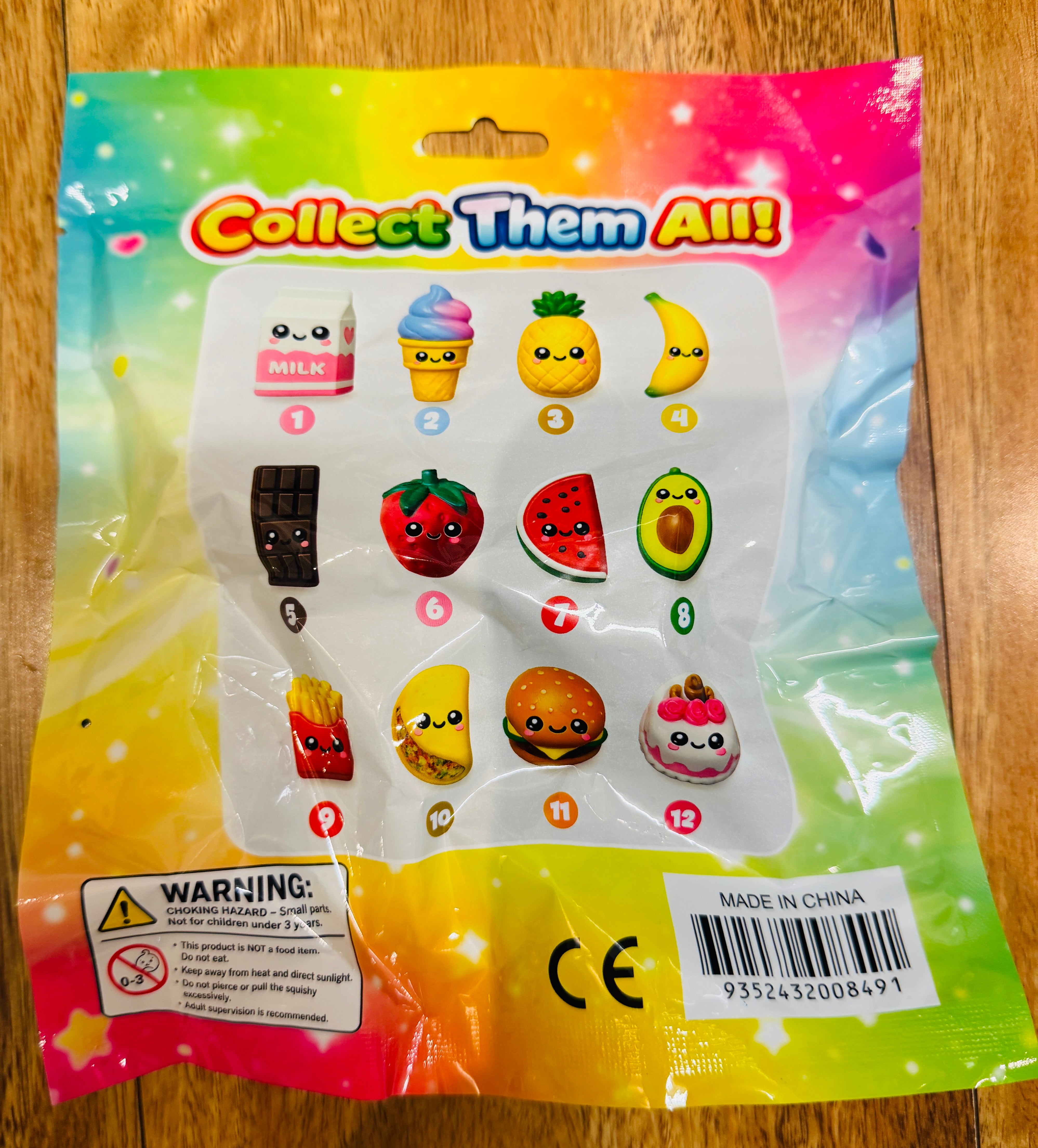Supermarket Squishy Collectibles Random Quick Rebound Squishy Toy Sensory Toy