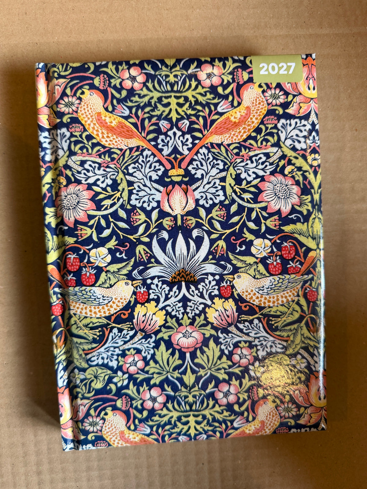 Red Robin A5 Padded 2027 Diary 218x155mm Week To View Varieties, 2027 A5 Diary