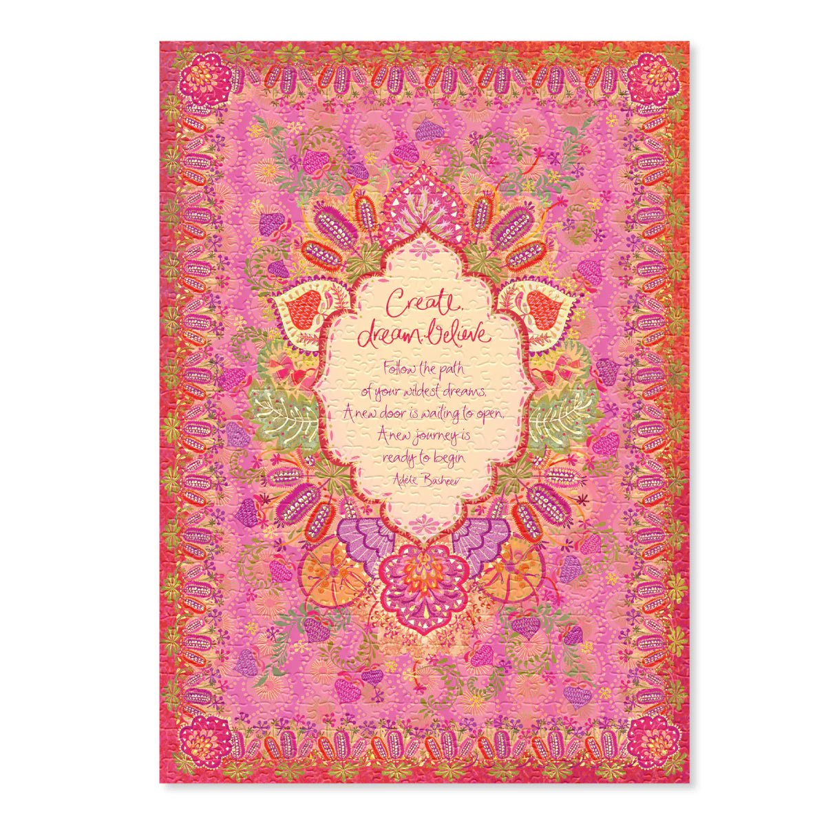 Intrinsic Create Dream Believe 1000 Piece Jigsaw Puzzle