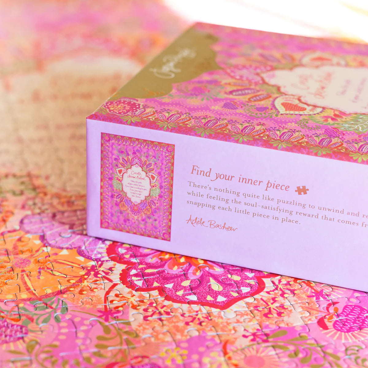 Intrinsic Create Dream Believe 1000 Piece Jigsaw Puzzle