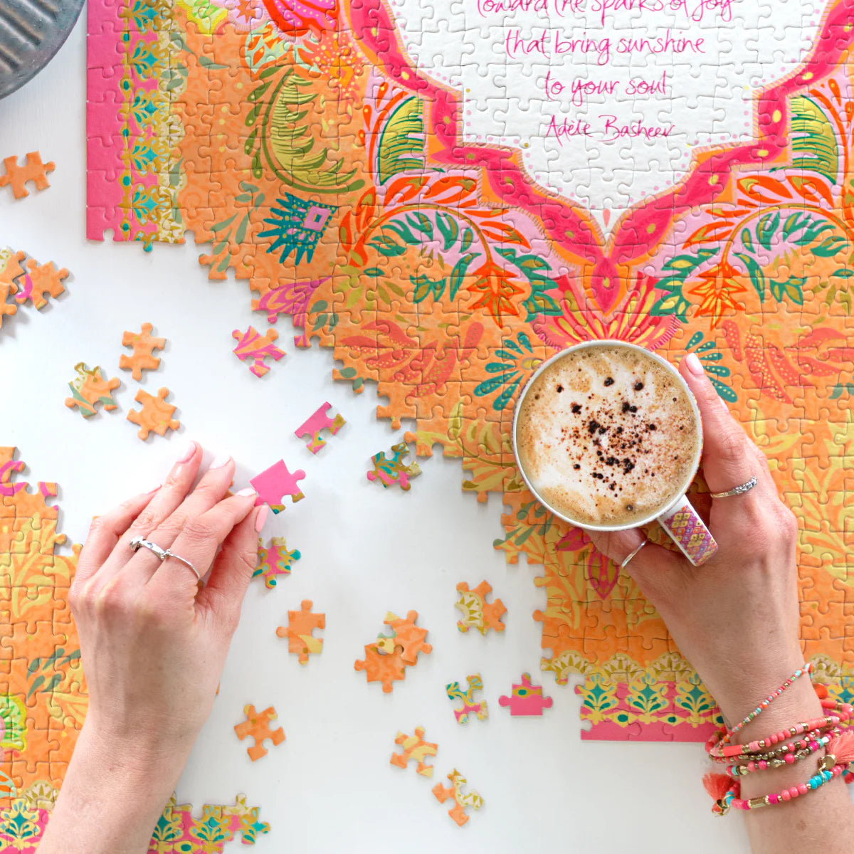 Intrinsic Live Life Wonderful 1000 Piece Jigsaw Puzzle