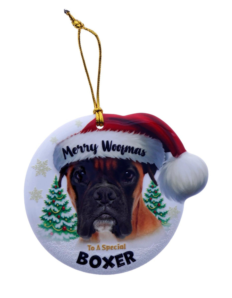 Christmas Sentiments Hanging Ceramic Pet Plaque