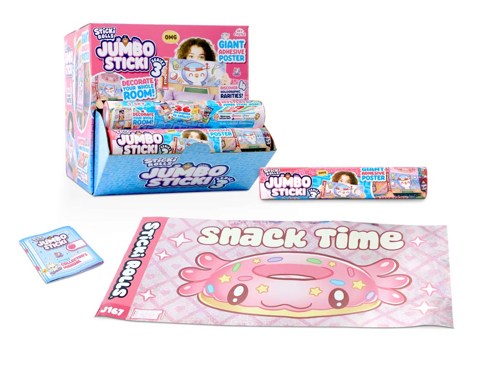 Sticki Rolls Jumbo Capsule Tube Series 3