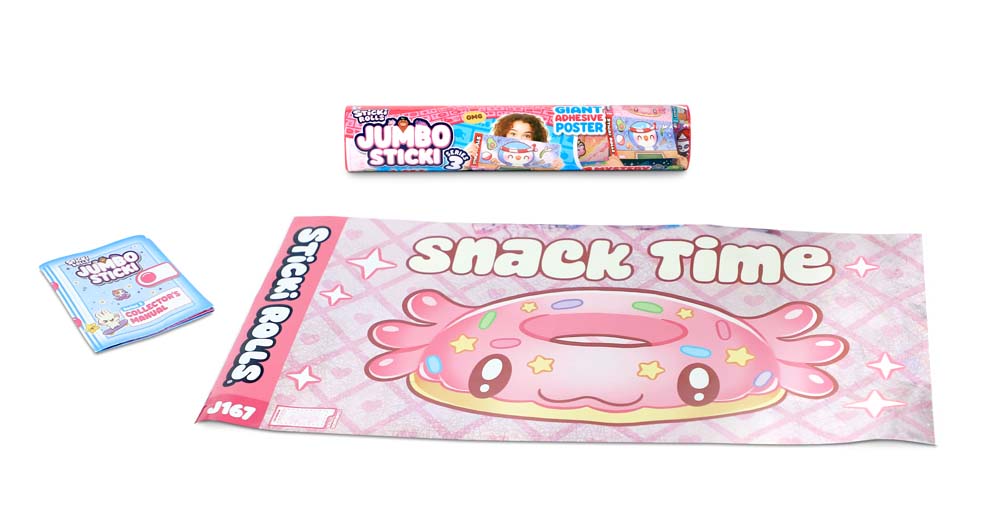 Sticki Rolls Jumbo Capsule Tube Series 3