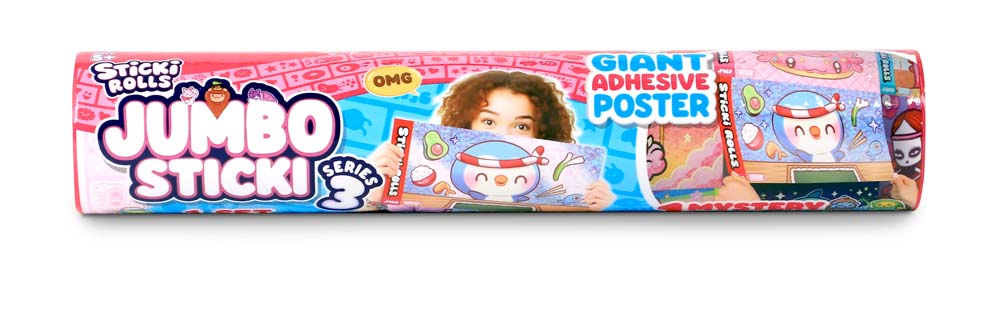 Sticki Rolls Jumbo Capsule Tube Series 3