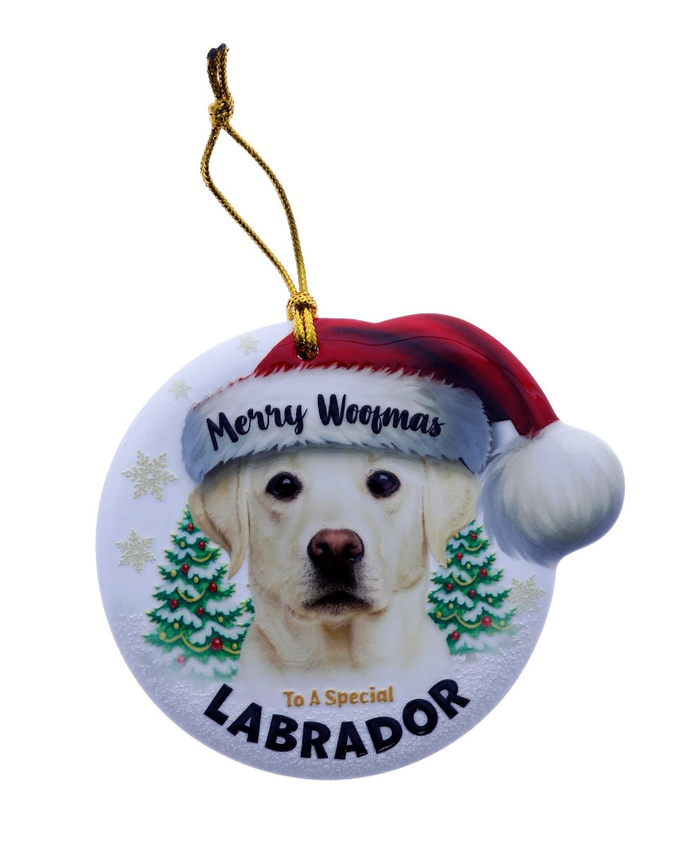 Christmas Sentiments Hanging Ceramic Pet Plaque