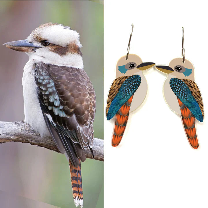 Kookaburra Earrings By Smyle Designs