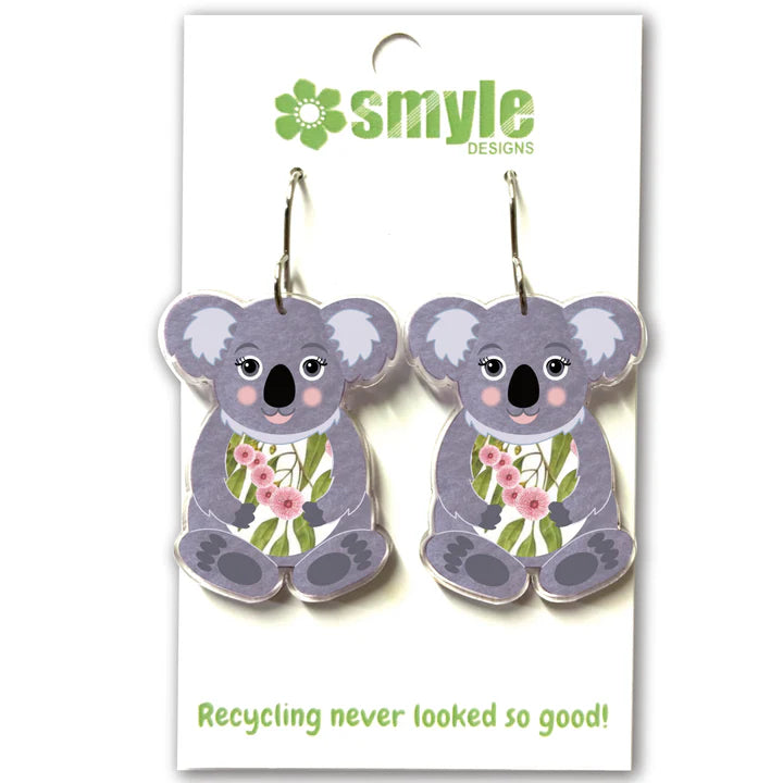 Koala Earrings by Smyle Designs