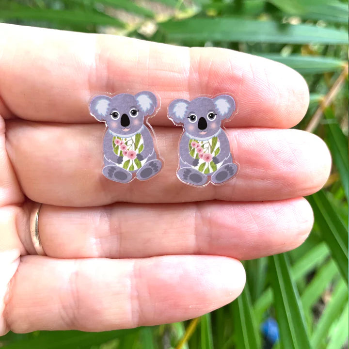 Koala Studs by Smyle Designs