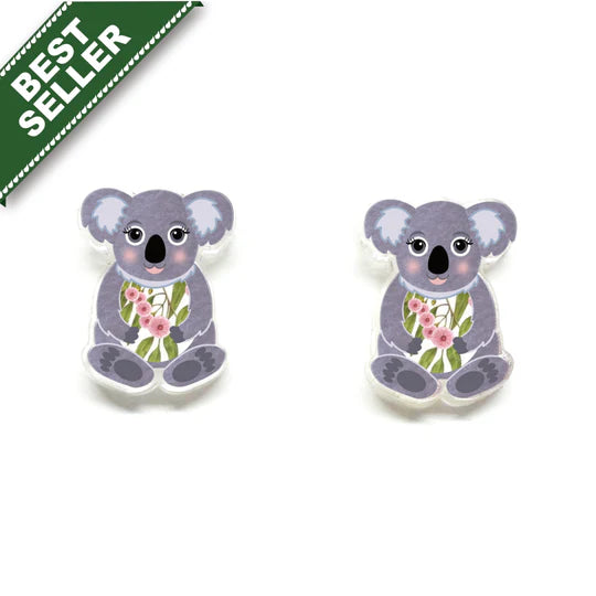Koala Studs by Smyle Designs