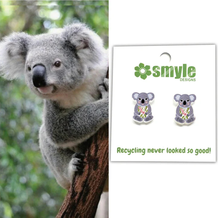 Koala Studs by Smyle Designs