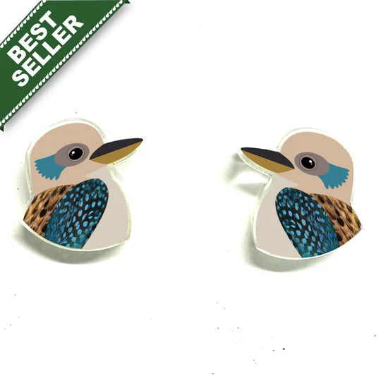 Kookaburra Studs By Smyle Designs