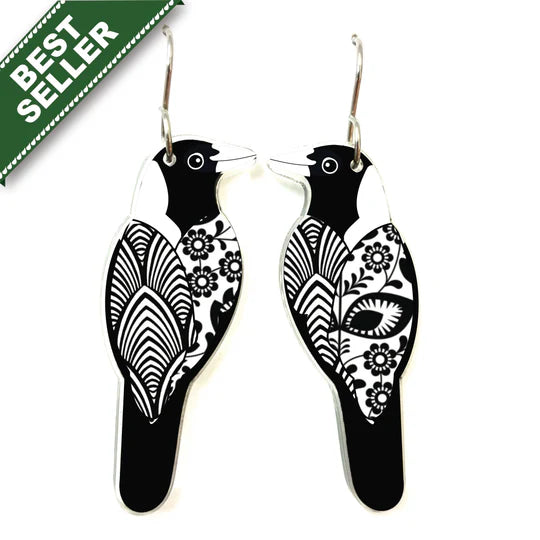 Magpie Earrings By Smyle Designs