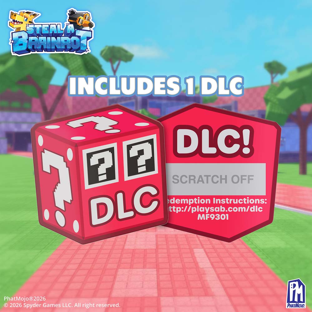 RoBlox Steal A Brainrot Mystery Minifigures With DLC Code