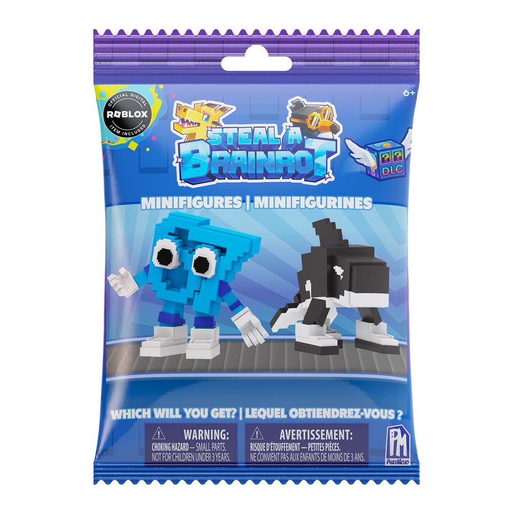 RoBlox Steal A Brainrot Mystery Minifigures With DLC Code