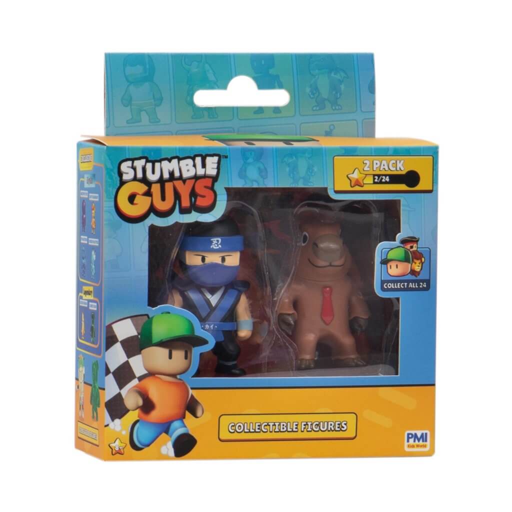 Stumble Guys Collectible Figure 2 Pack - Assorted 2 Figure Pack