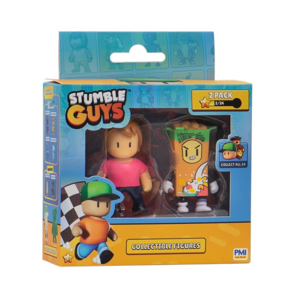 Stumble Guys Collectible Figure 2 Pack - Assorted 2 Figure Pack