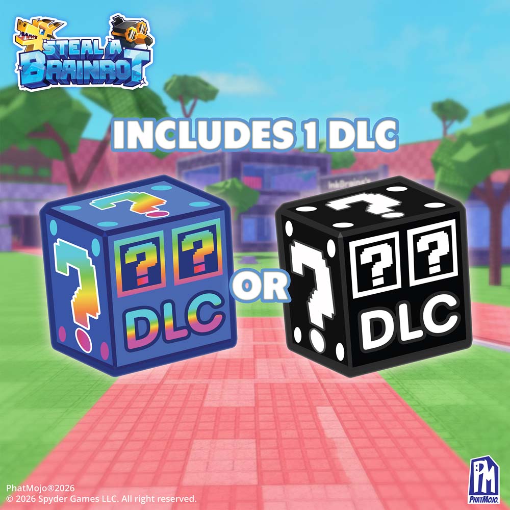 RoBlox Steal A Brainrot Mystery Deluxe Plush With DLC Code Officially Licensed Product