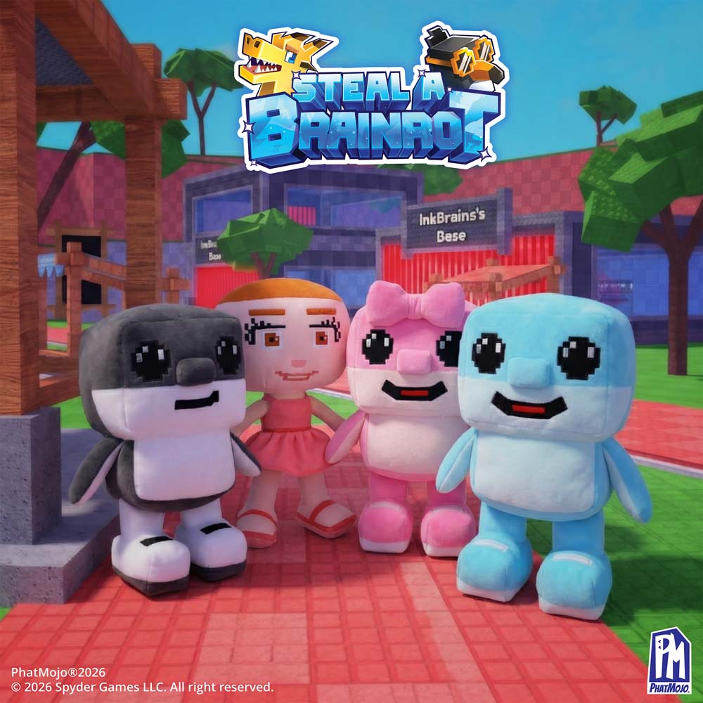 RoBlox Steal A Brainrot Mystery Deluxe Plush With DLC Code Officially Licensed Product