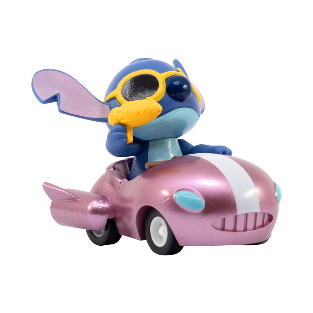 YuMe - Zoom Hero Stitch with Mini Pull Back Vehicles - Window Box - Assorted