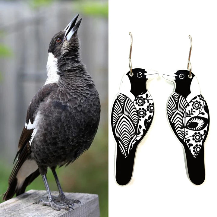 Magpie Earrings By Smyle Designs
