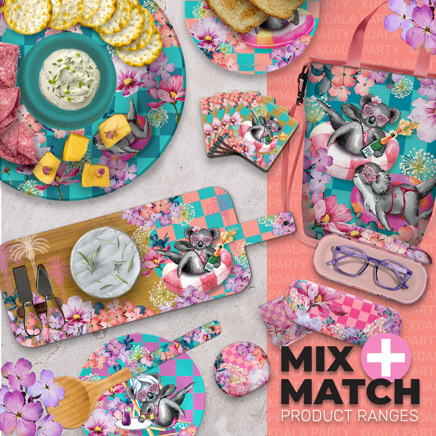 Lisa Pollock Melamine Plate Set – Koala Pool Party