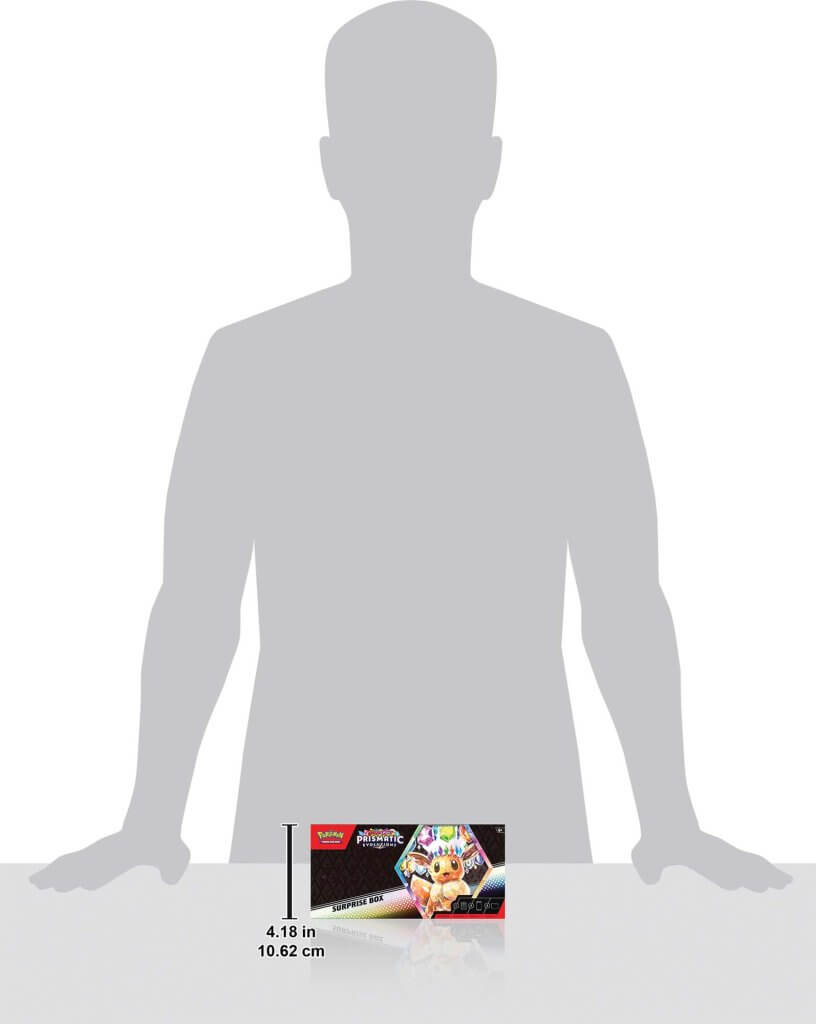 POKÉMON TCG Scarlet & Violet 8.5 Prismatic Evolutions Surprise Box